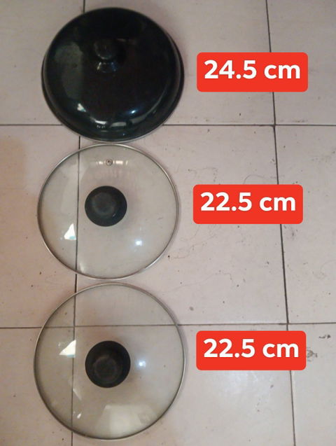 Tapa de vidrio para olla sartén