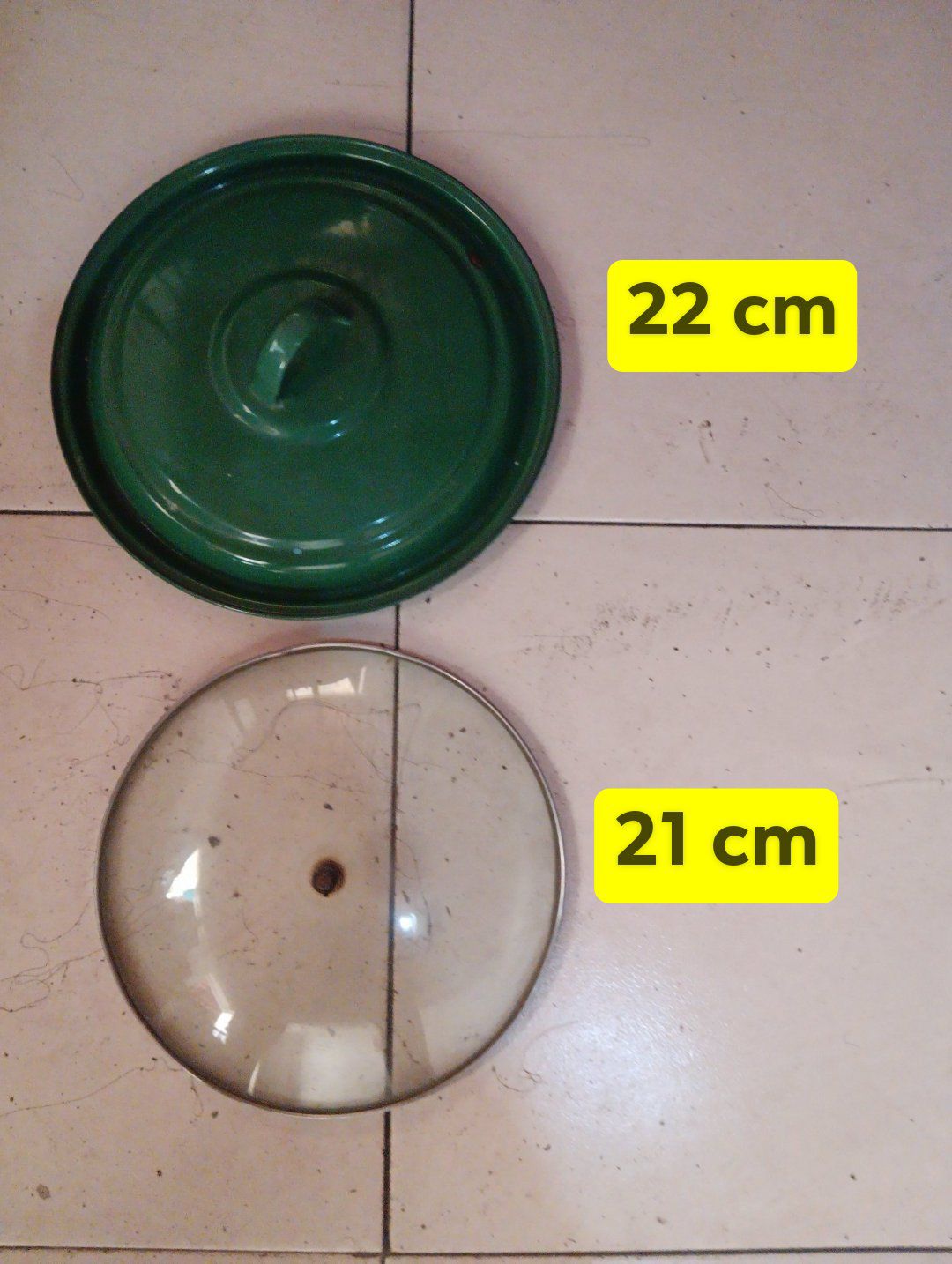 Tapa de vidrio para olla sartén