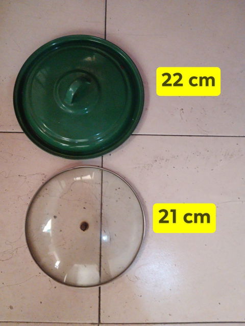 Tapa de vidrio para olla sartén