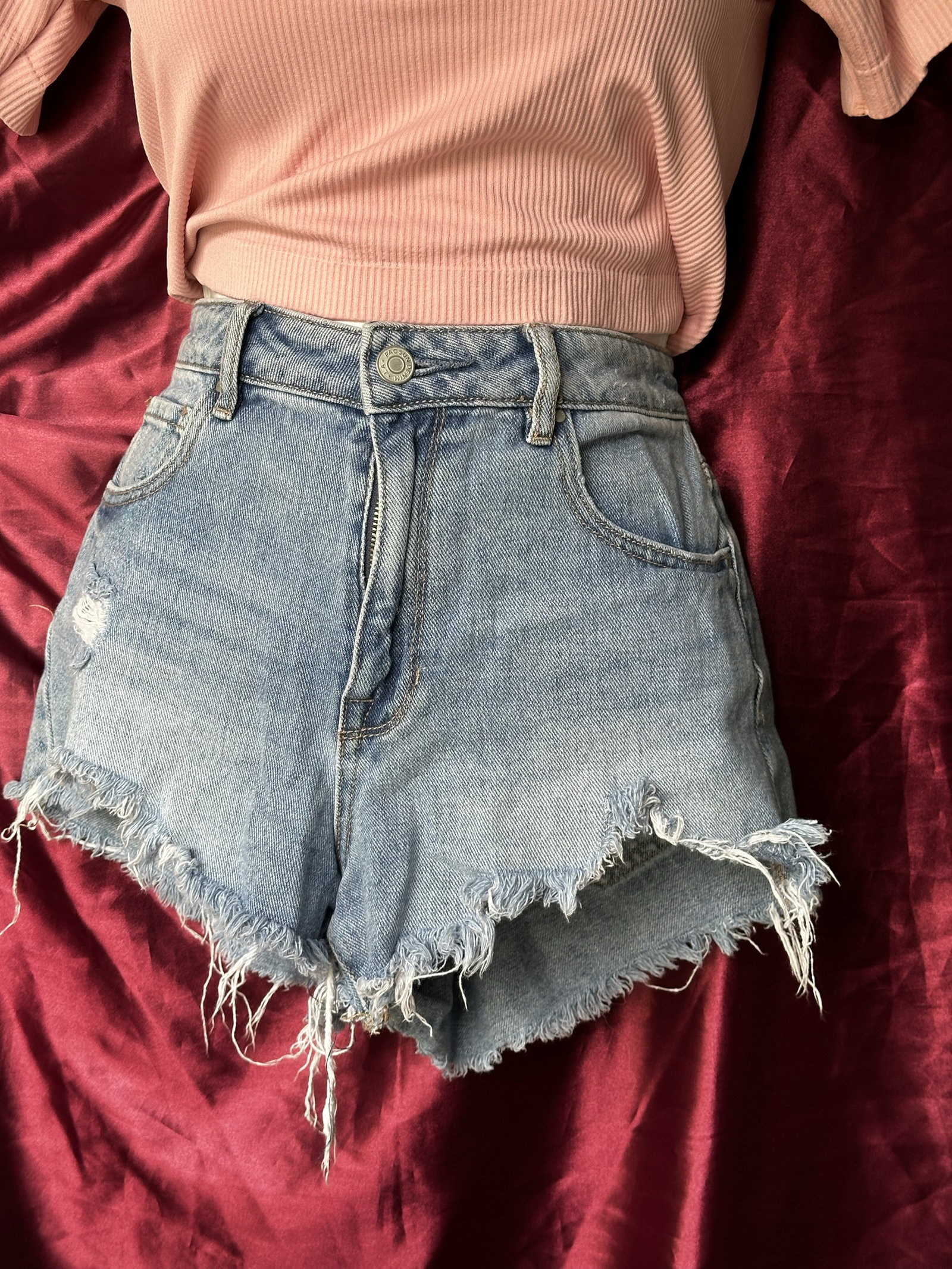 Short de mezclilla
