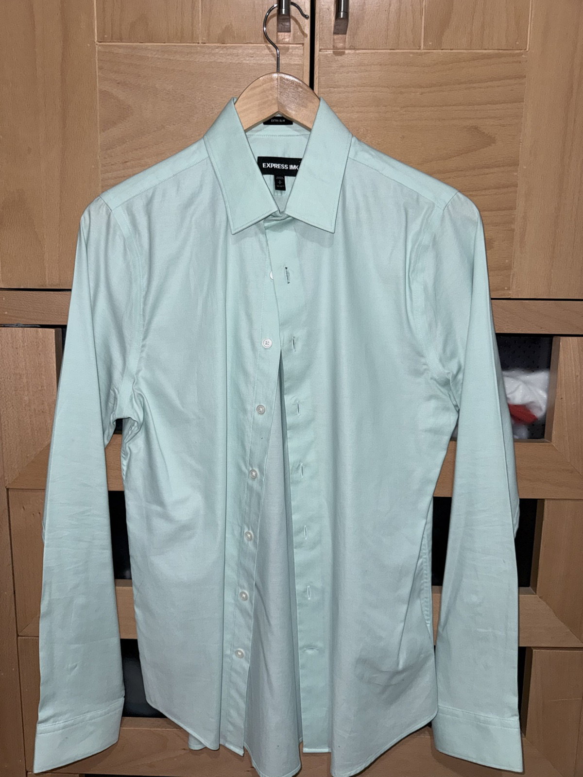 Camisa de Hombre Express Color Verde Agua