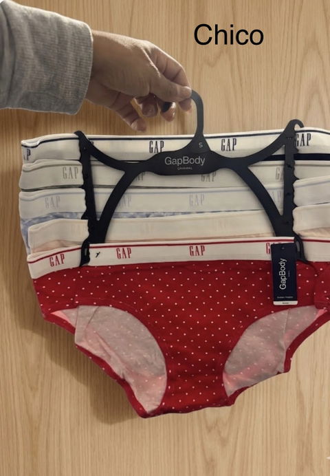 Paquete de 5 calzones GAP Body - Talla Chico