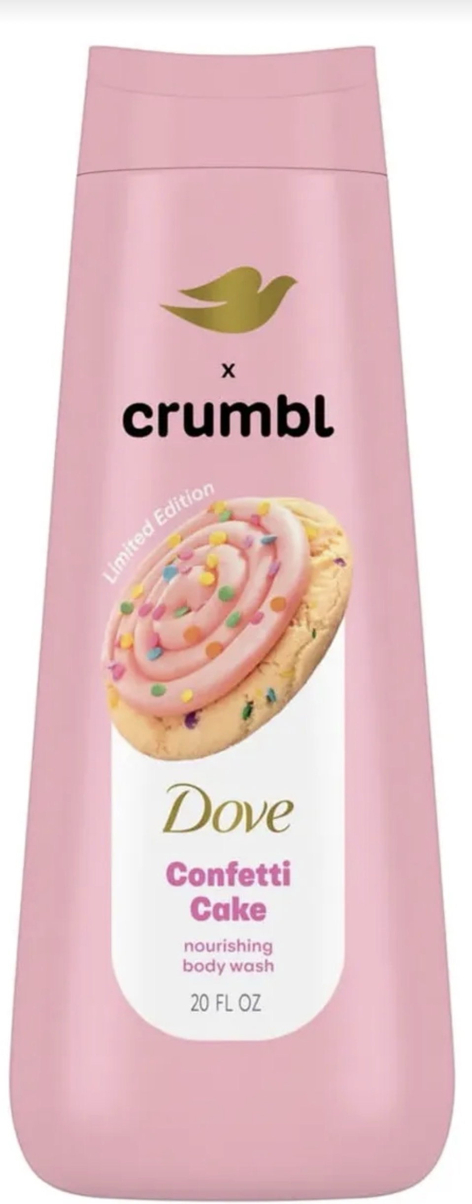 Body Wash Dove Confetti Cake 20oz - Edición Limitada