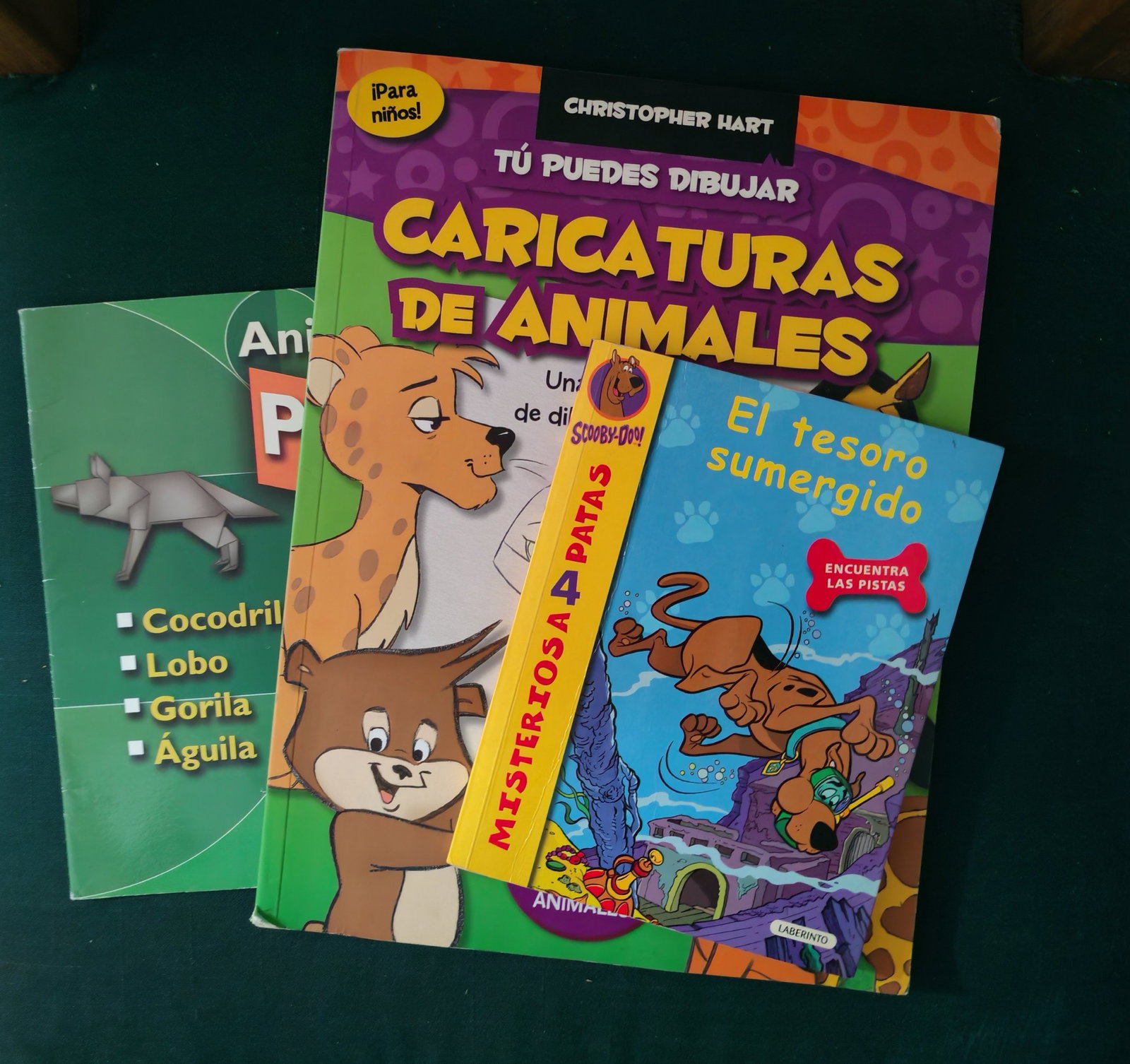 Lote de 3 Libros Infantiles con Actividades