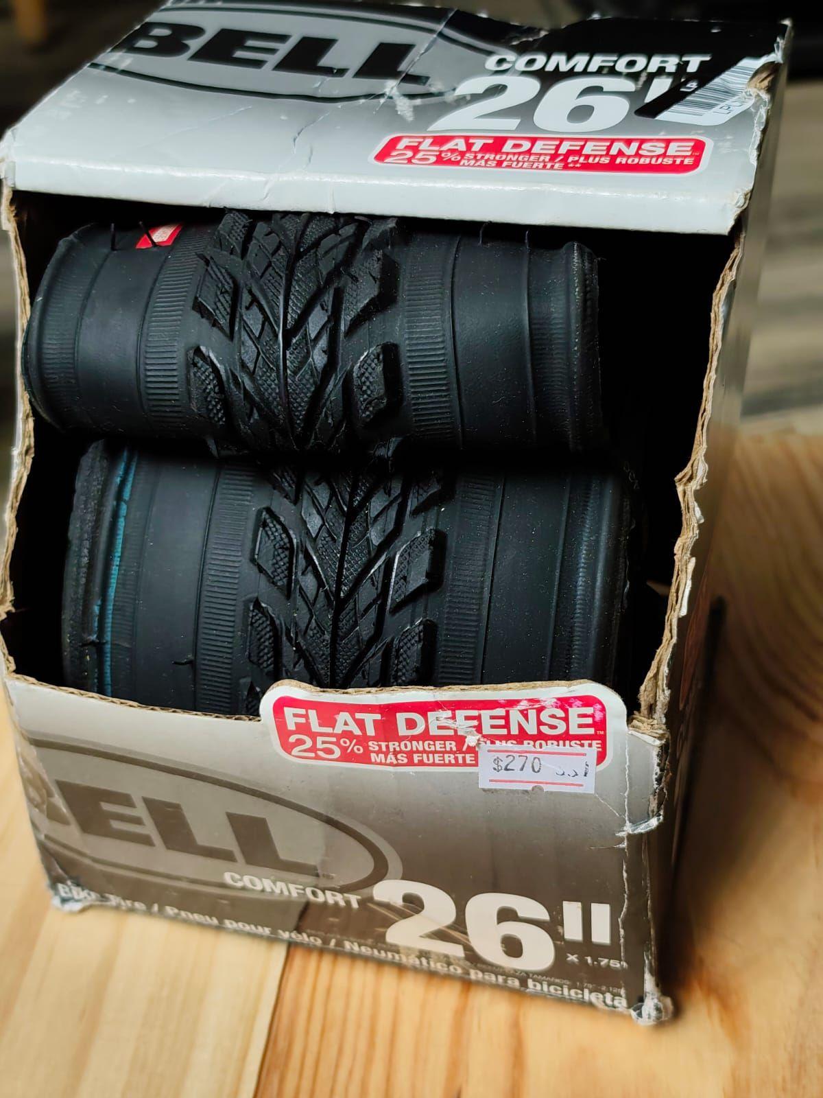 Llanta Bell Comfort Rin 26 x 1.75 Bicicleta | Flat Defense Antiponchaduras