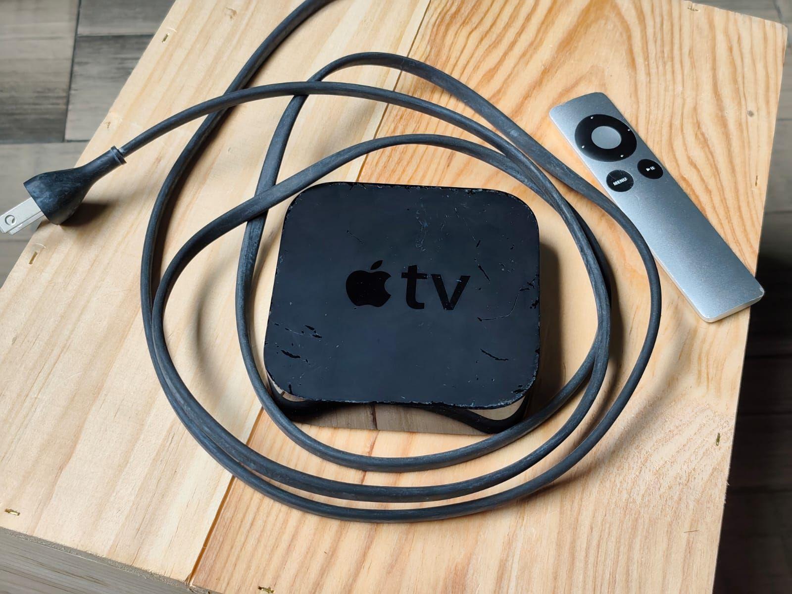 Apple TV 3ª Generación A1469 1080p con Control Original y Cable
