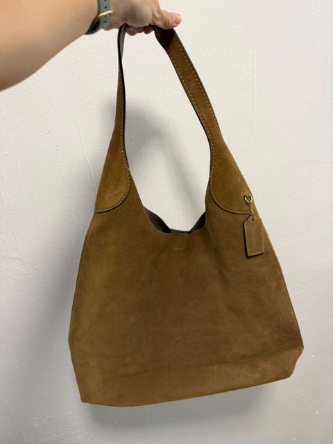 Coach Brooklyn 28 Original de Gamuza Warm Brown | CW637