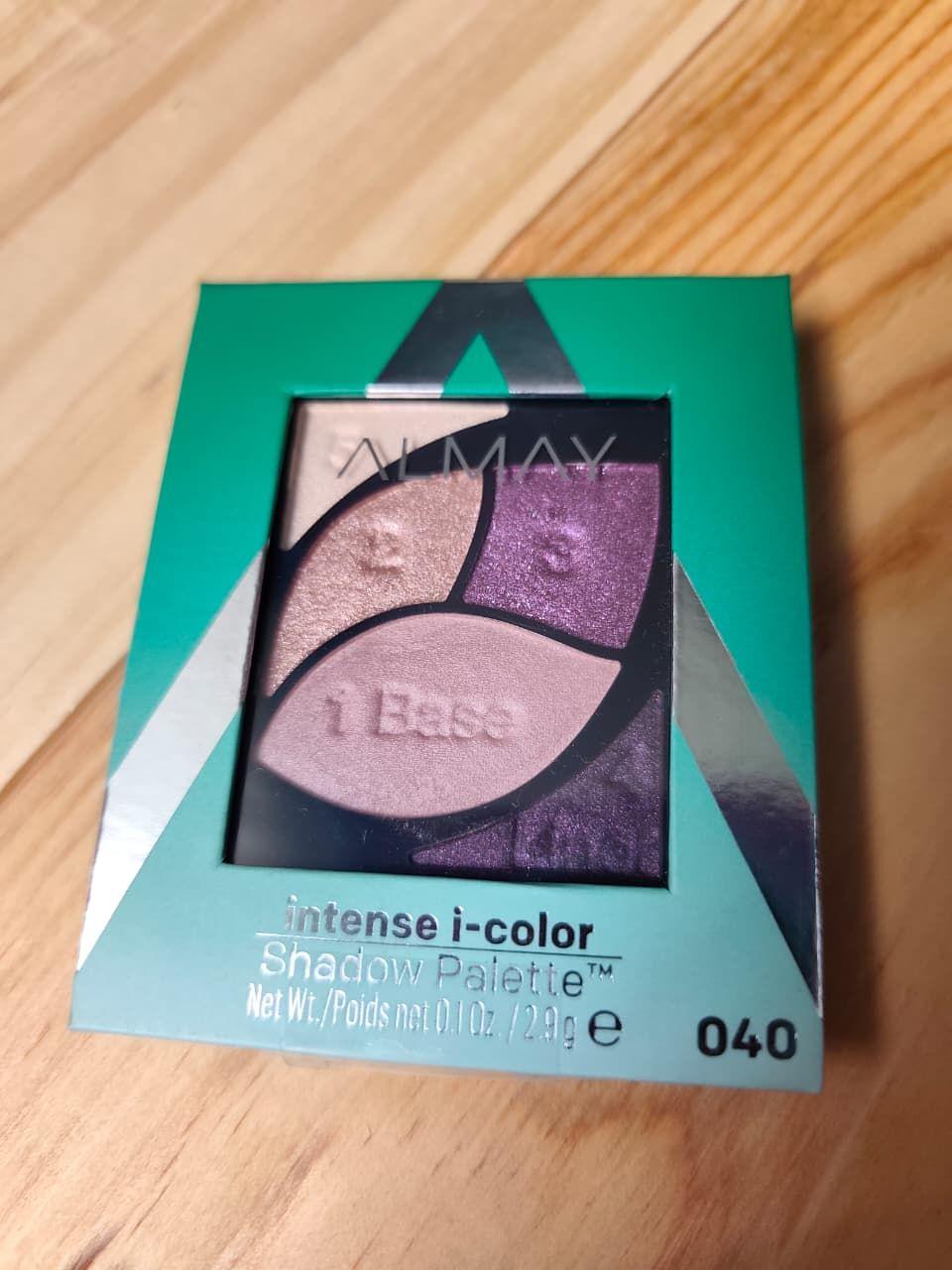 Paleta de Sombras Almay Intense i-Color 040 | 4 Tonos Morados y Neutros