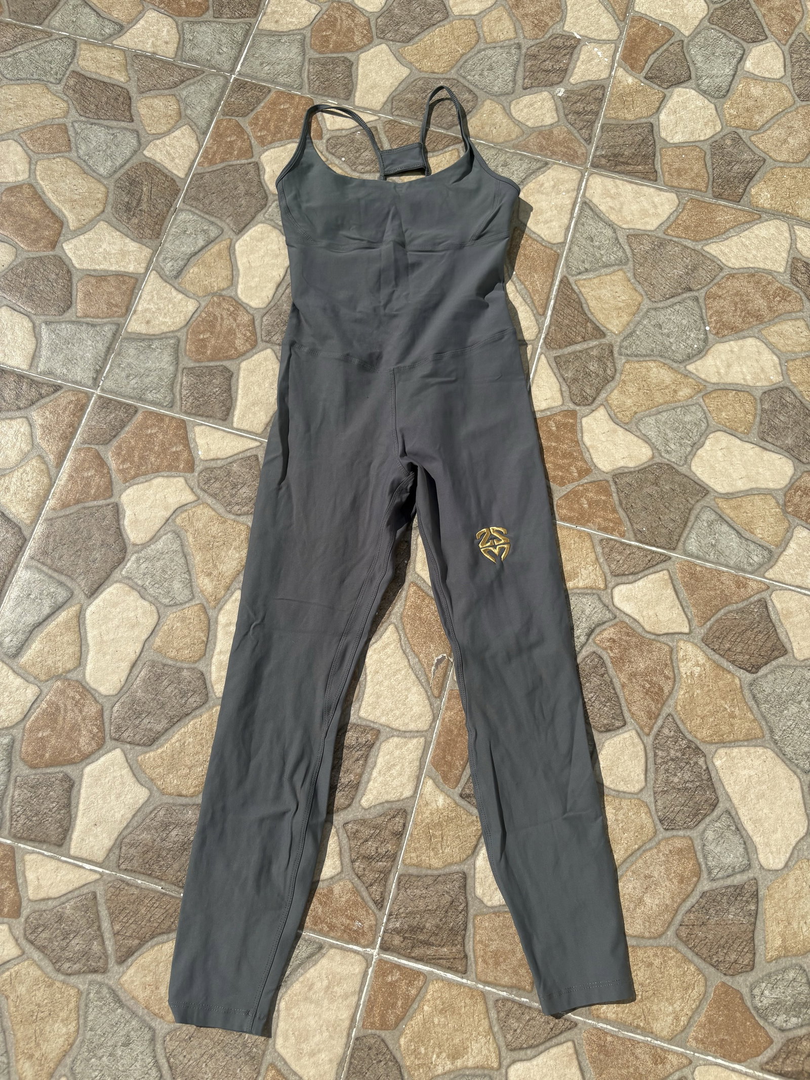 Enterizo de Gimnasio Talla M - Color Gris