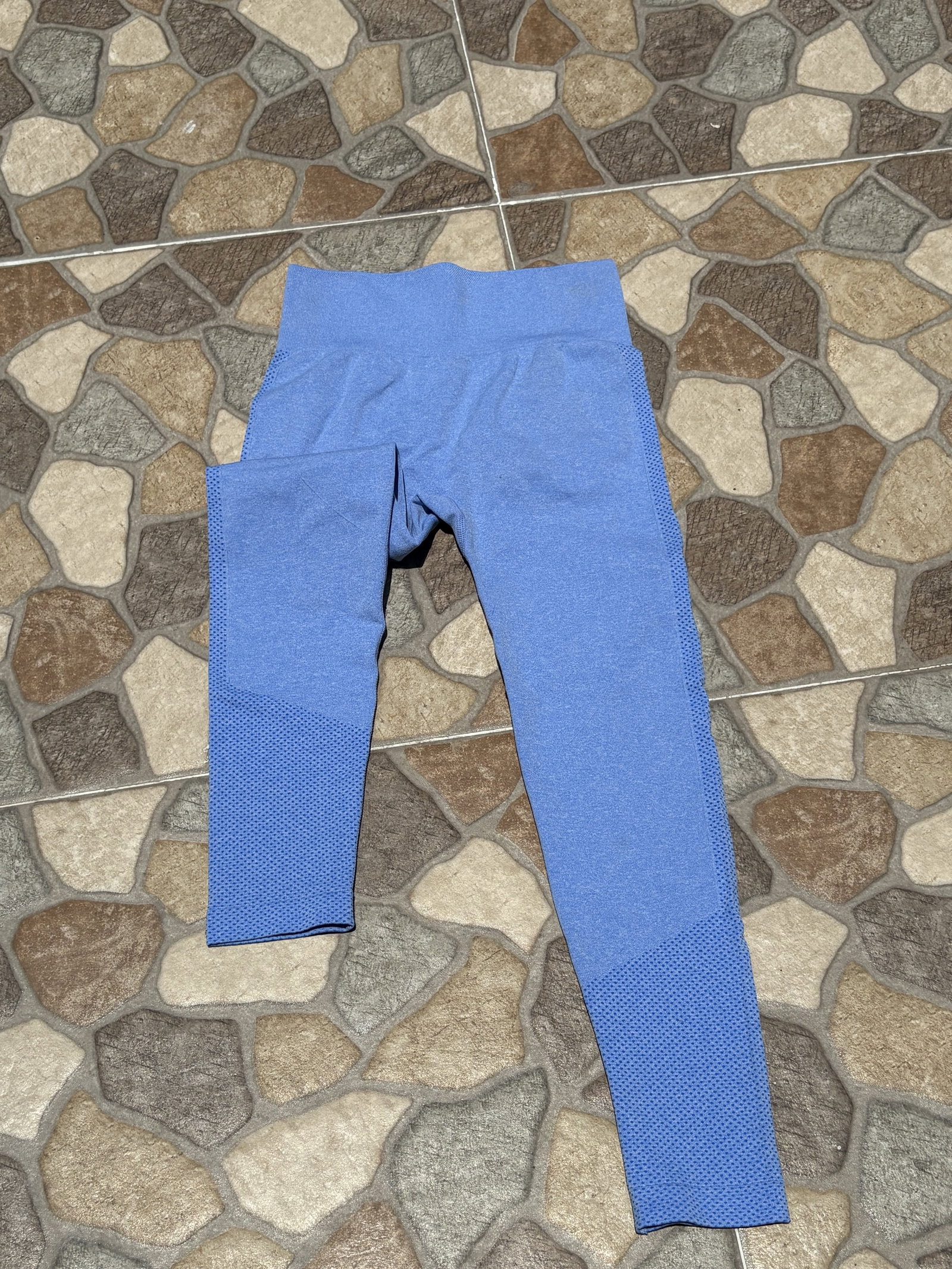 Leggings Push Up Azul en Buen Estado