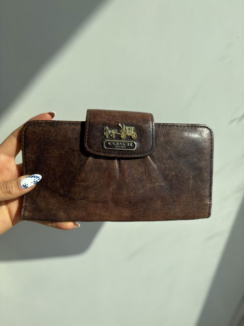 Cartera Coach de Piel en Buen Estado