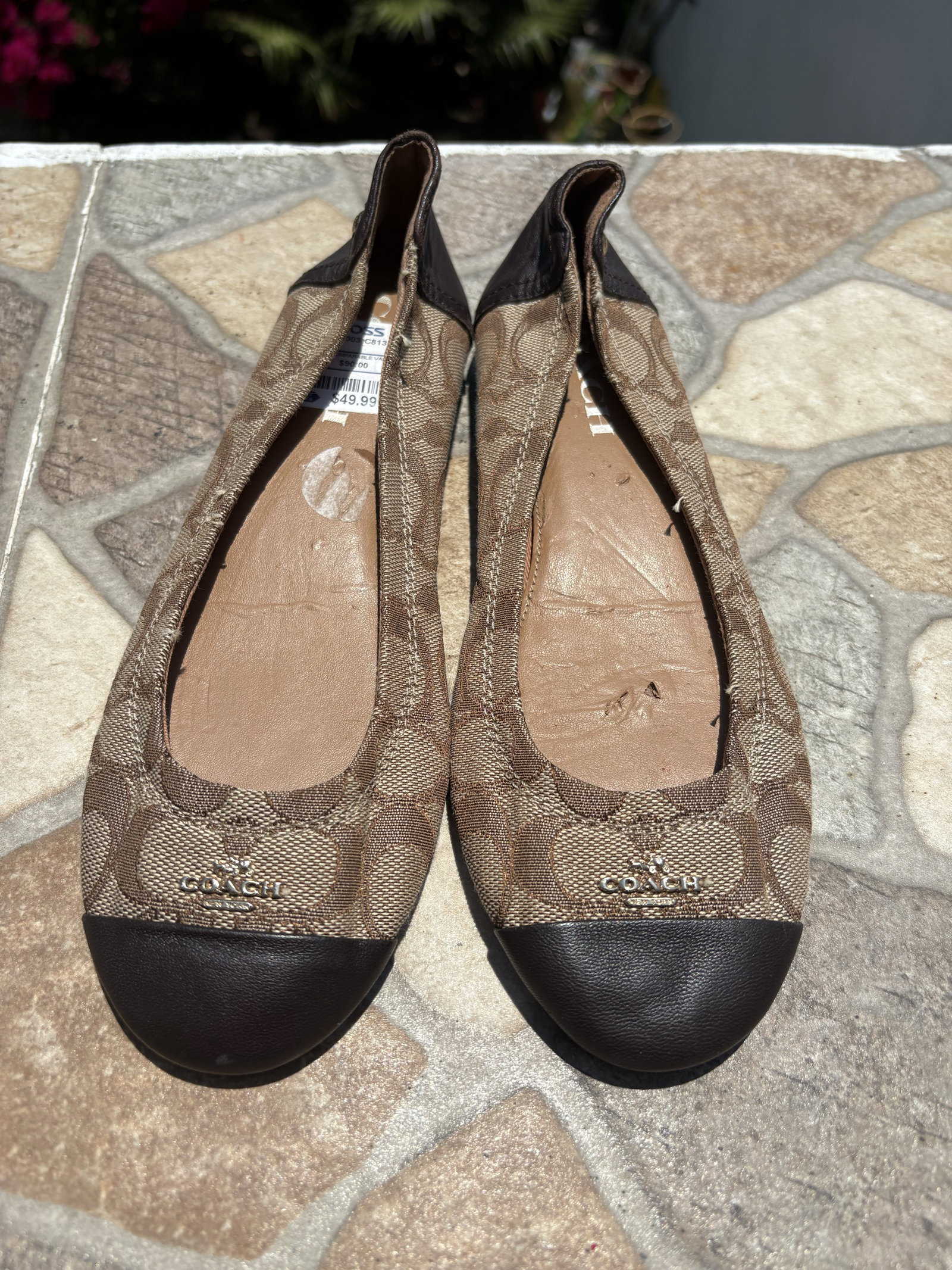 Flats Coach en Buen Estado - Talla 4