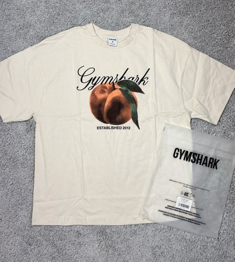 Playera Gymshark Oversize Juicy Peach T-Shirt M
