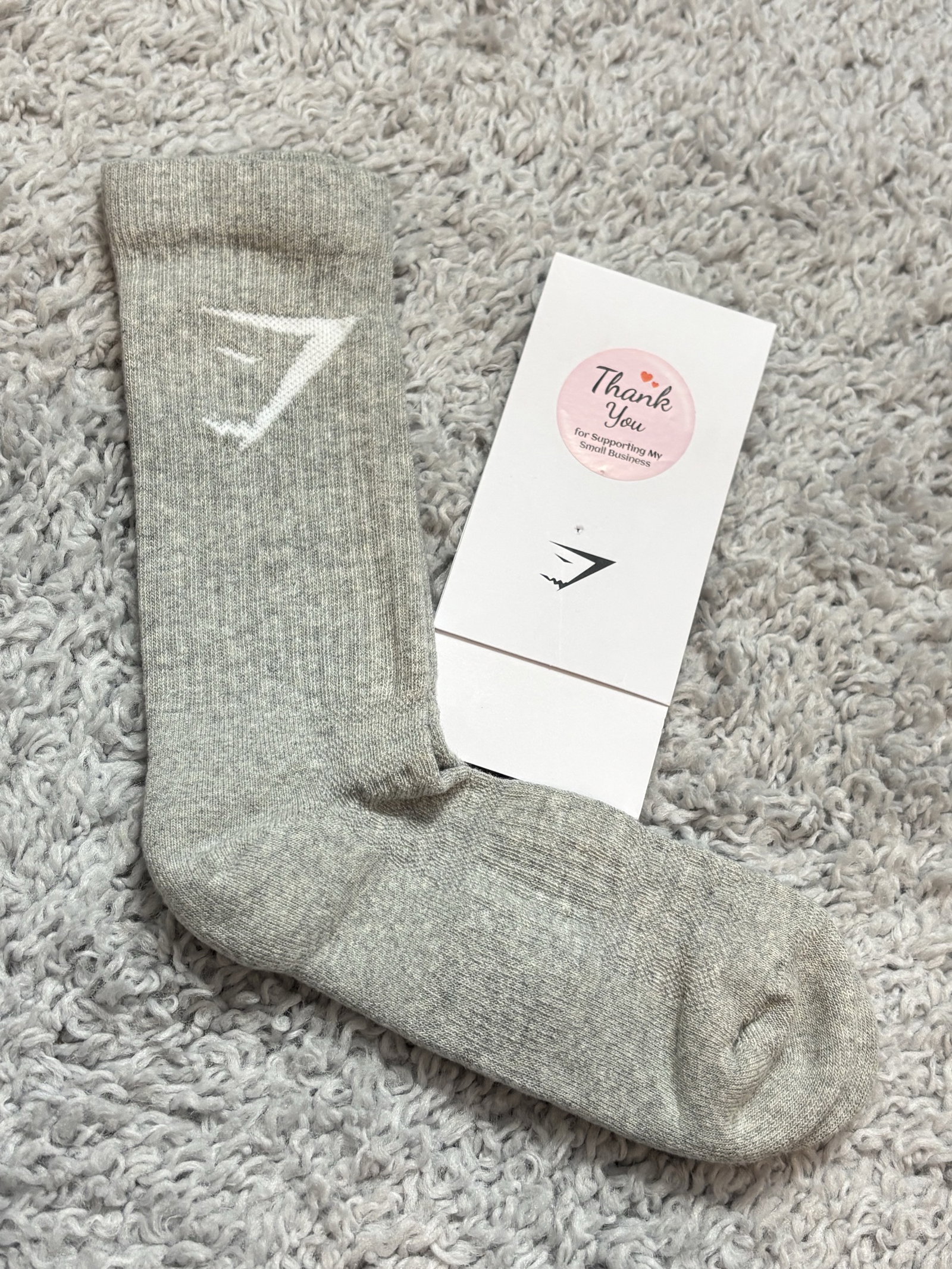 Calcetas Gymshark Nuevas Color Gris