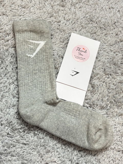 Calcetas Gymshark Nuevas Color Gris