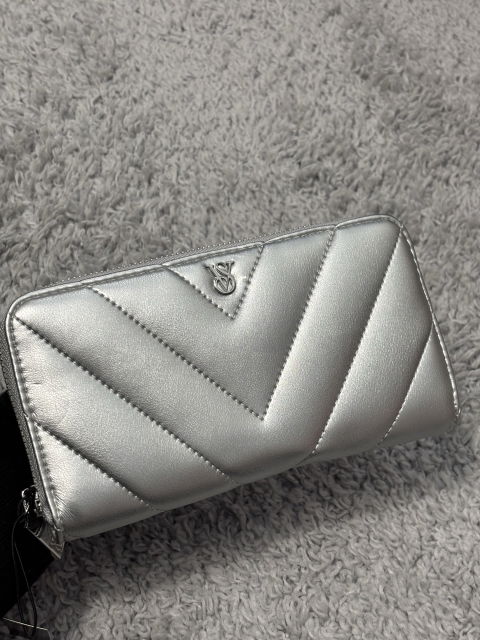 Cartera Victoria's Secret Plateada Nueva