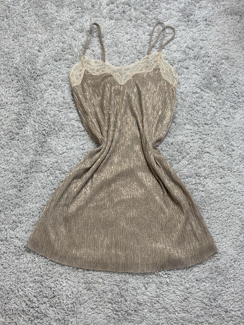 Vestido Zara con Encaje - Talla S/M