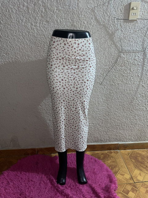 Falda larga casual de flores - Pacific Republic - Talla M