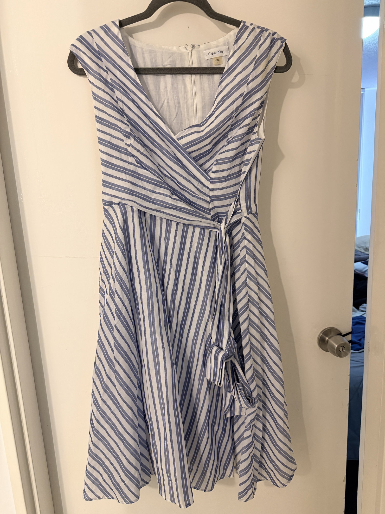 Vestido Calvin Klein 100% Algodón Talla 6