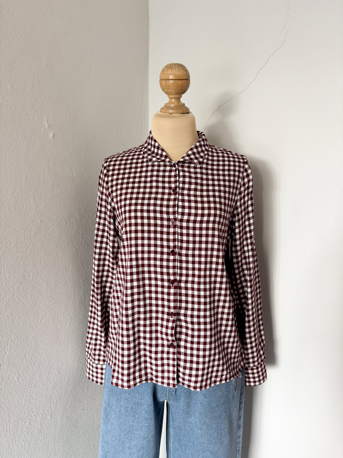 Camisa de cuadros Zara 