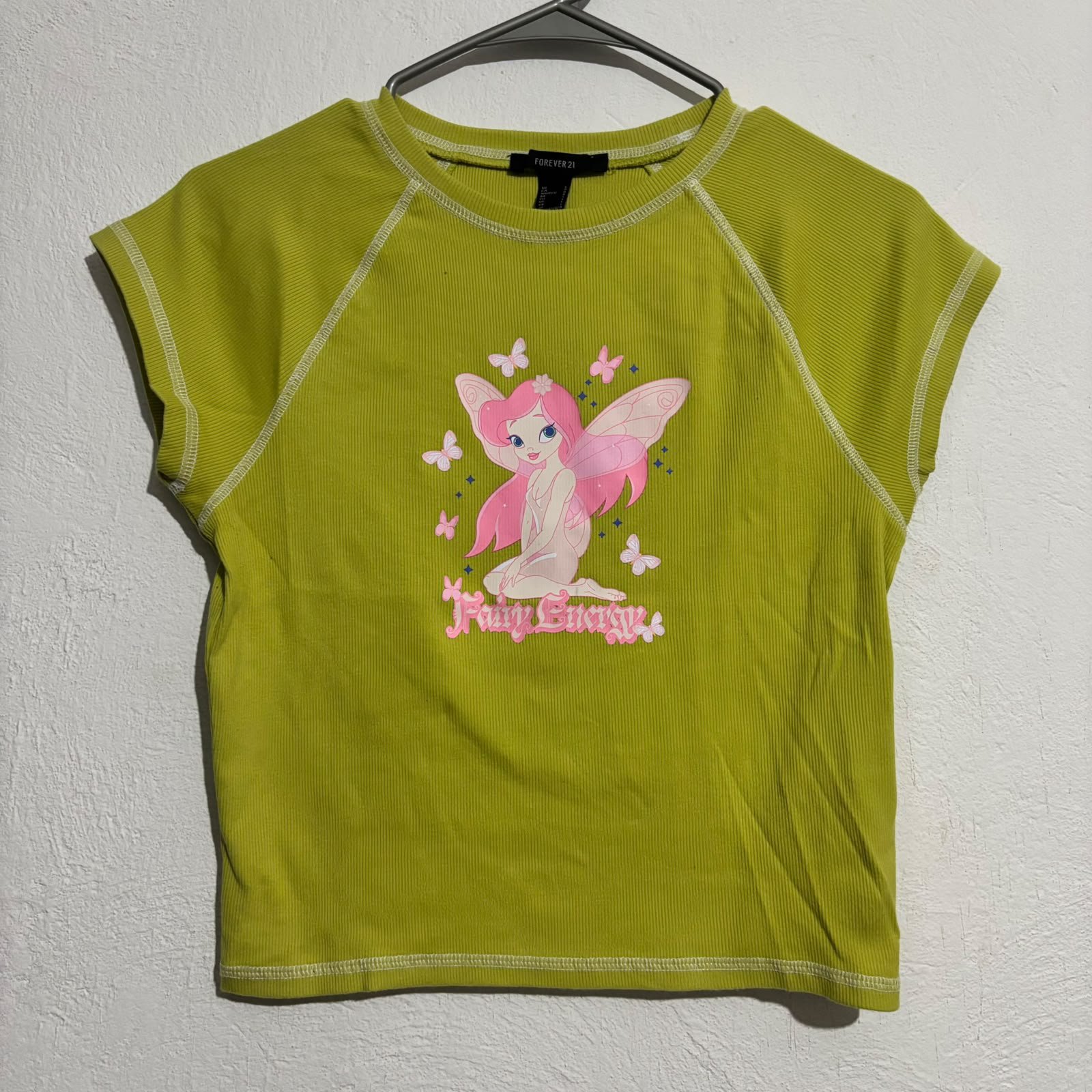Croptop Forever21 con Estampado Cute