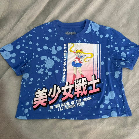 Playera Sailor Moon Talla S - Estado Como Nuevo