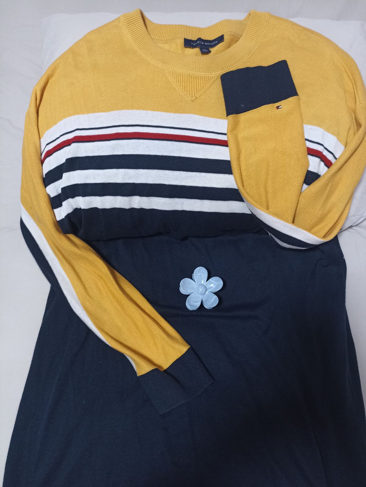 Vestido de punto largo 