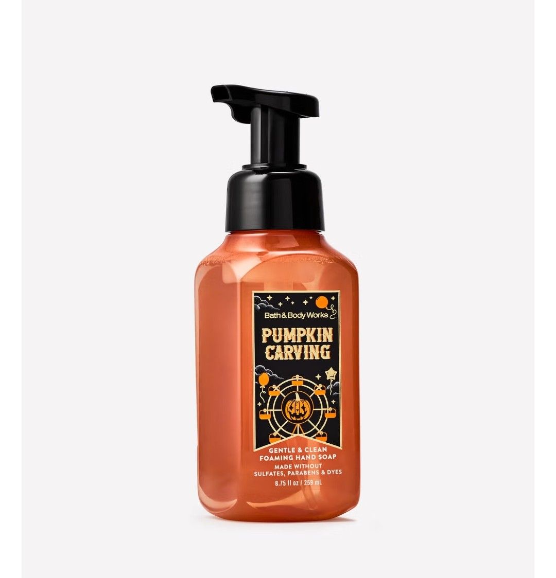 Jabón espumoso para manos Pumpkin Carving Bath and Body Works 