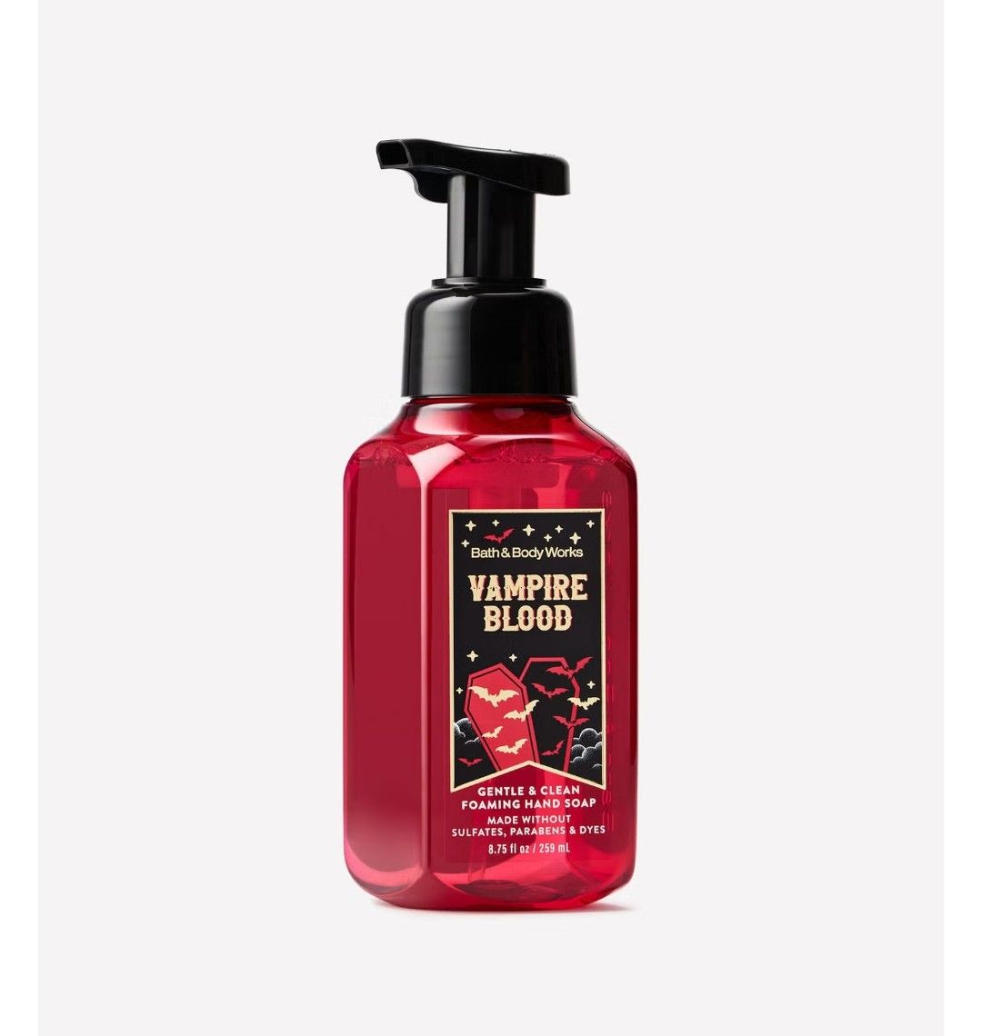 Jabón espumoso para manos Vampire Blood de Bath and Body Works 