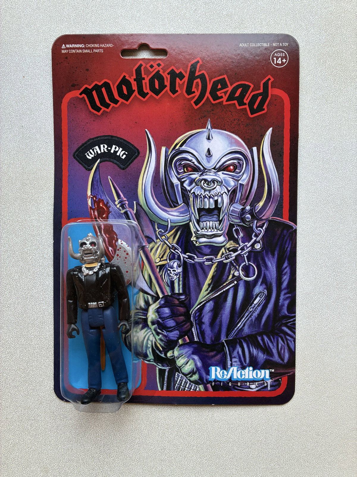 Figura Warpig (Motorhead) Super 7 Reaction