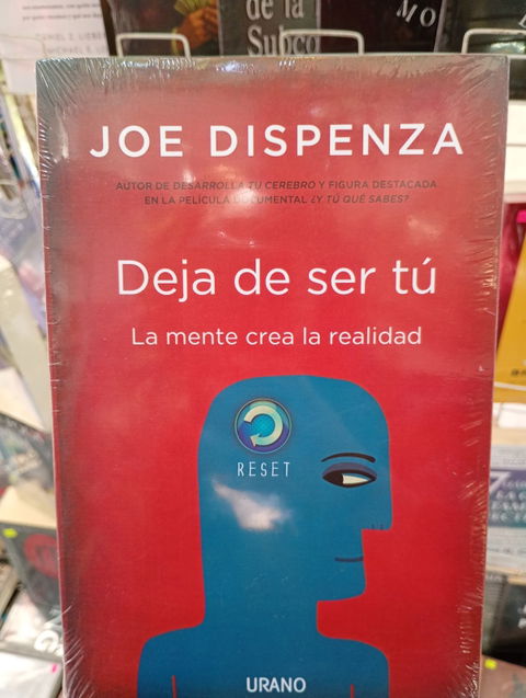 Libros de Joe Dispenza: Deja de ser tú, El placebo eres tú y Sobrenatural