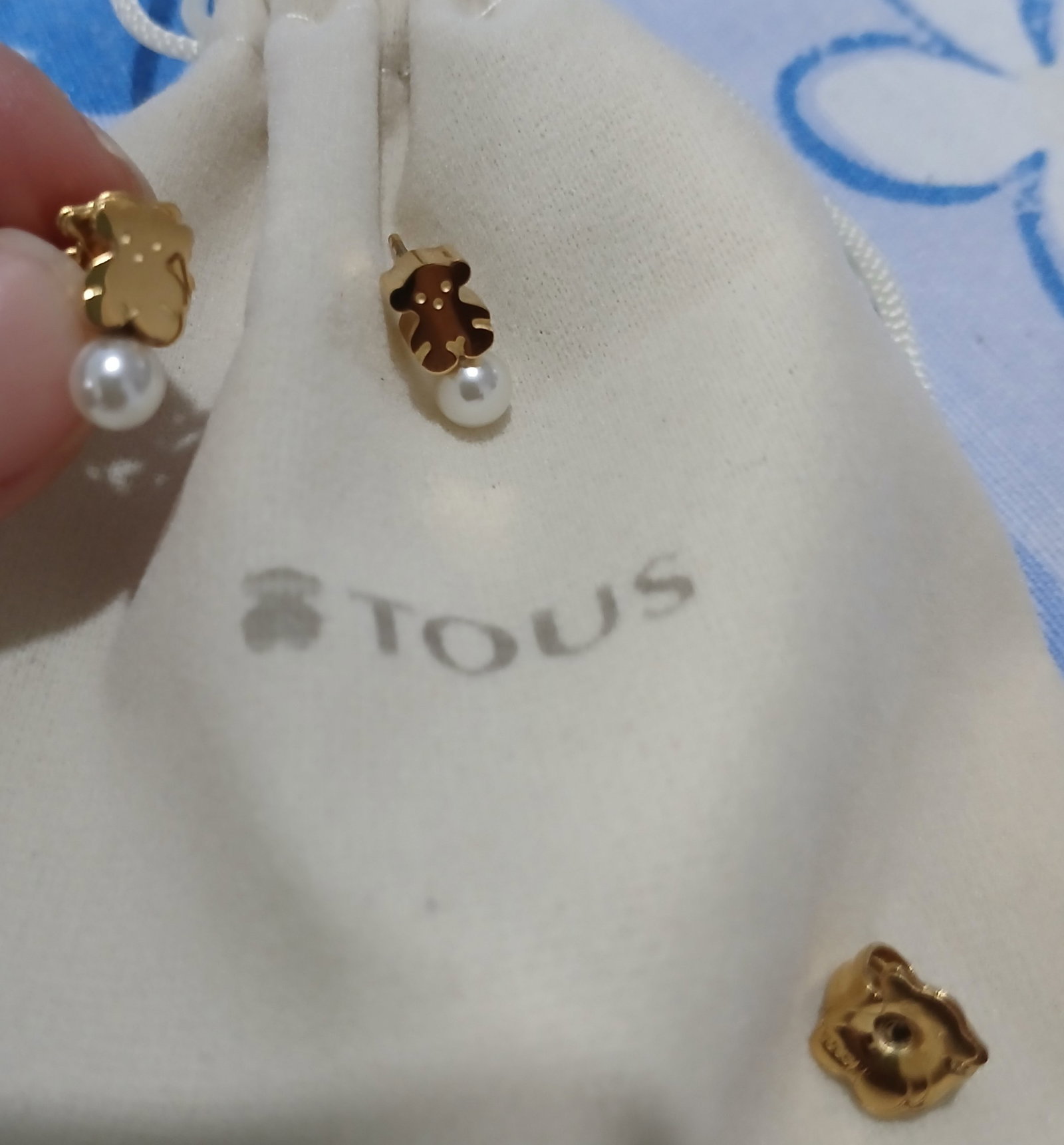 Aretes mini perlitas