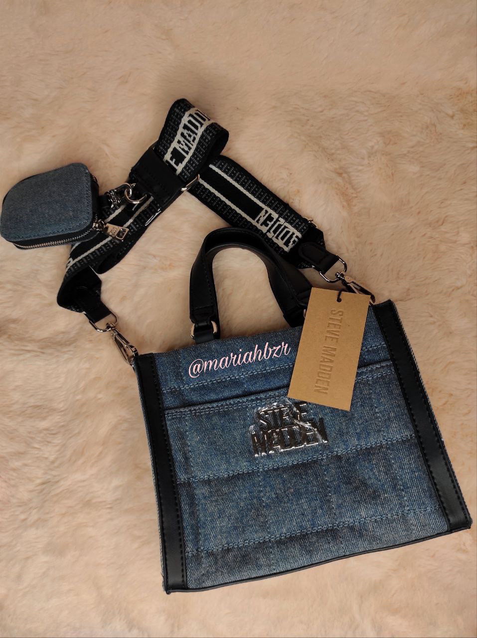 Bolso Crossbody Steve Madden Denim/Mezclilla