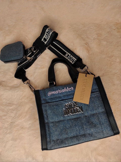 Bolso Crossbody Steve Madden Denim/Mezclilla