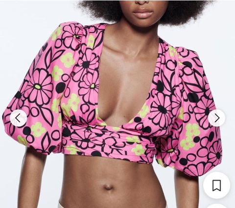 Top Multicolor Zara