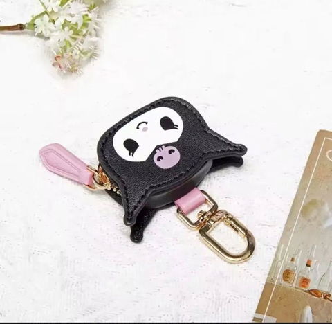 Funda de piel con diseño de gato
