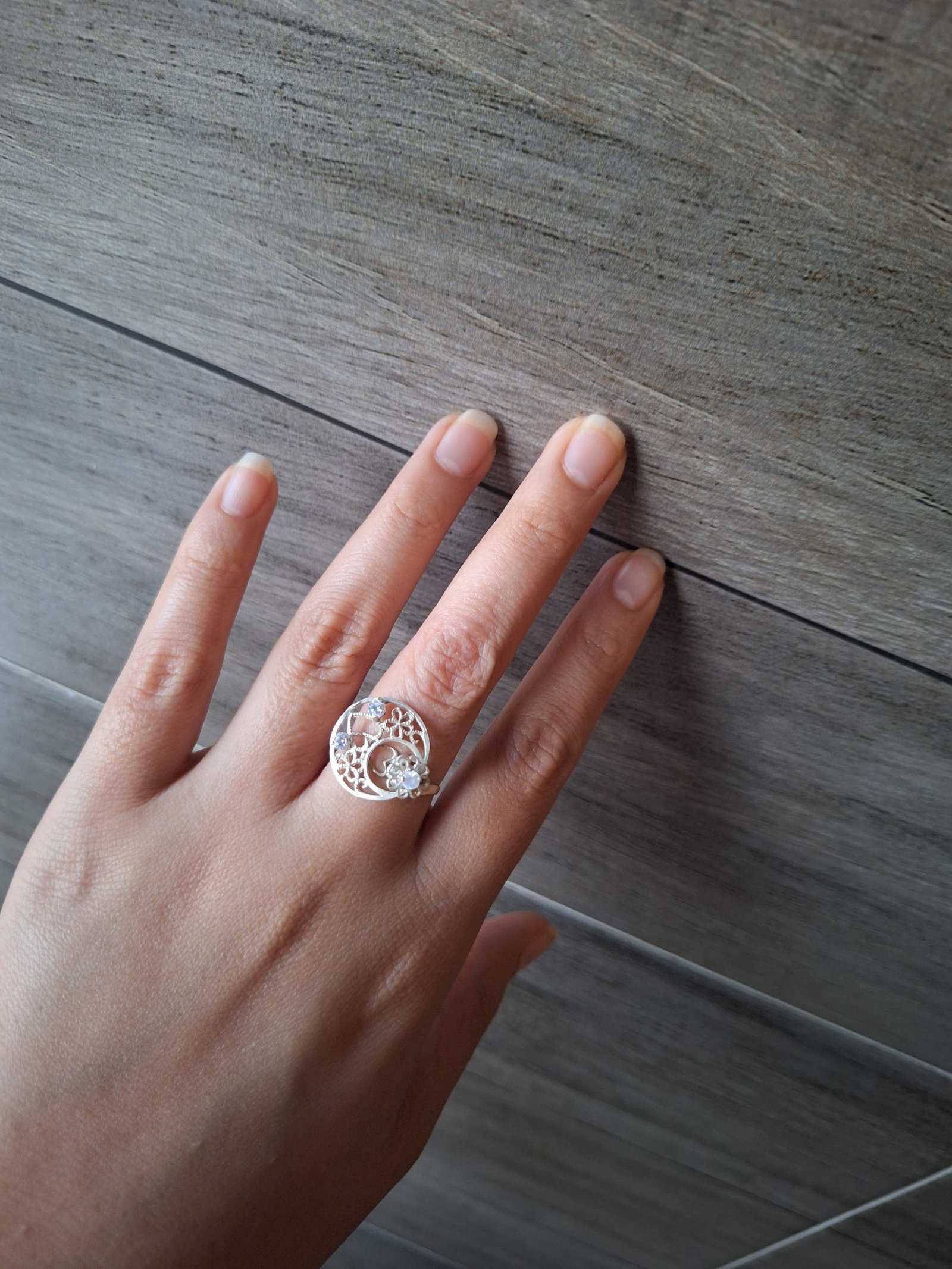 Tres Anillos de Plata 925 - Tallas 7 y 8 - Buen Estado