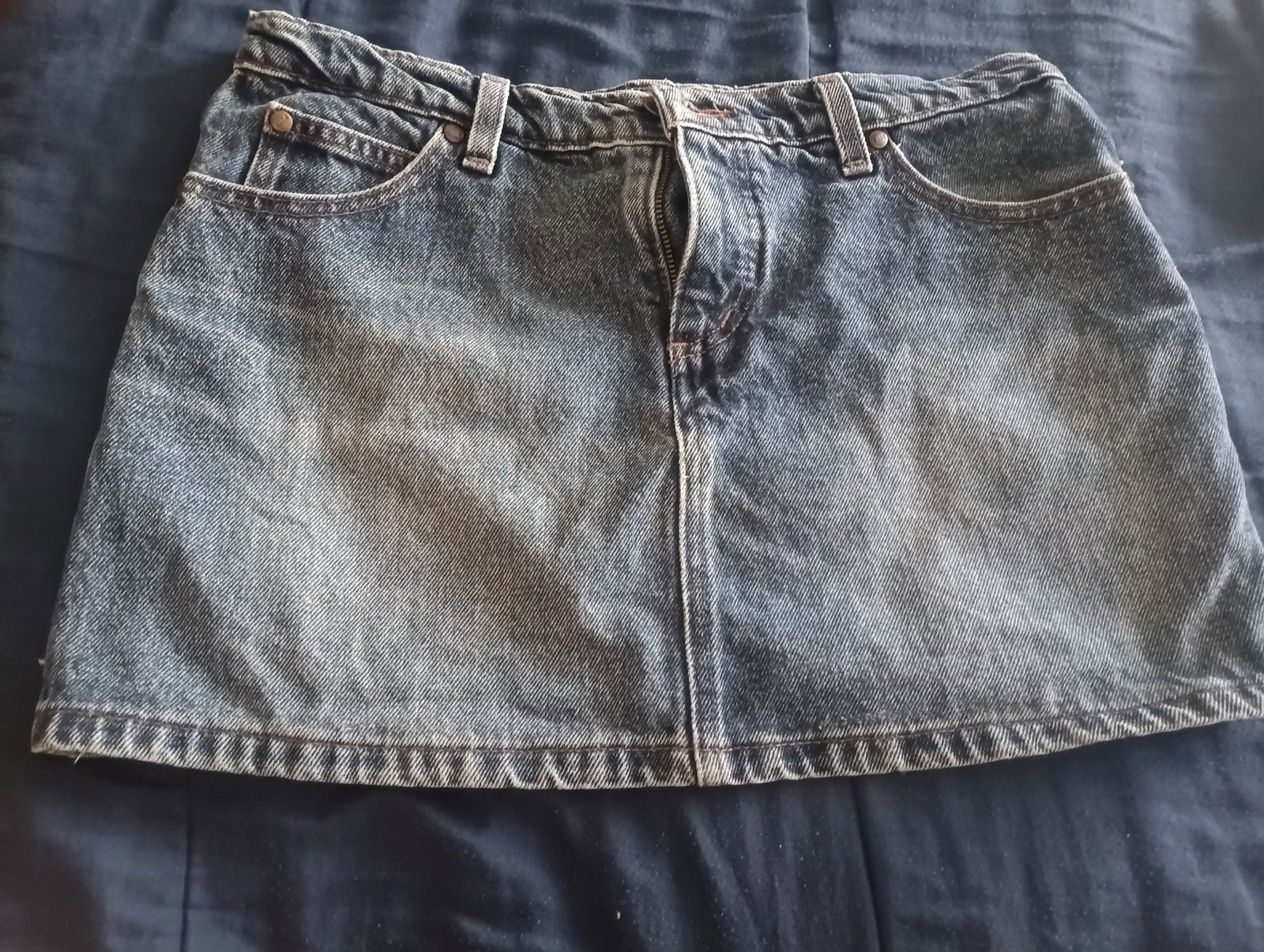 Mini falda de mezclilla talla 9