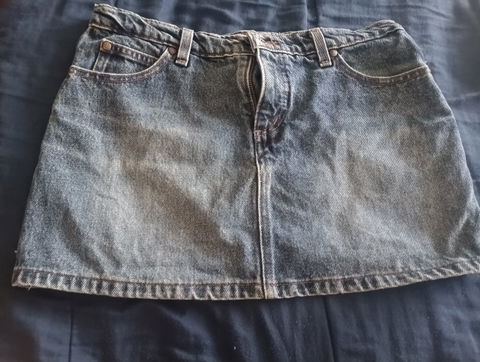 Mini falda de mezclilla talla 9