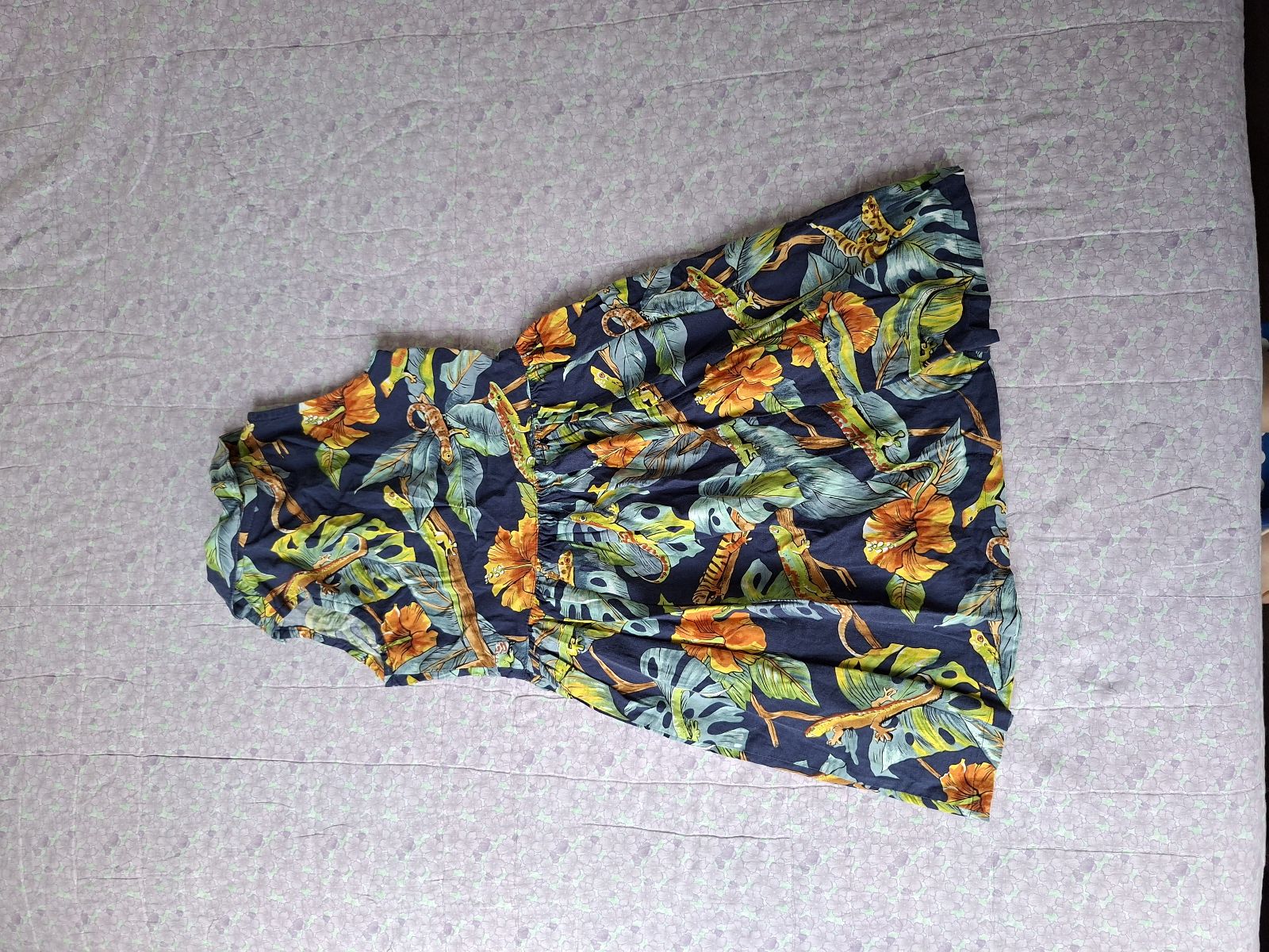 Vestido floral SF Blues talla 5
