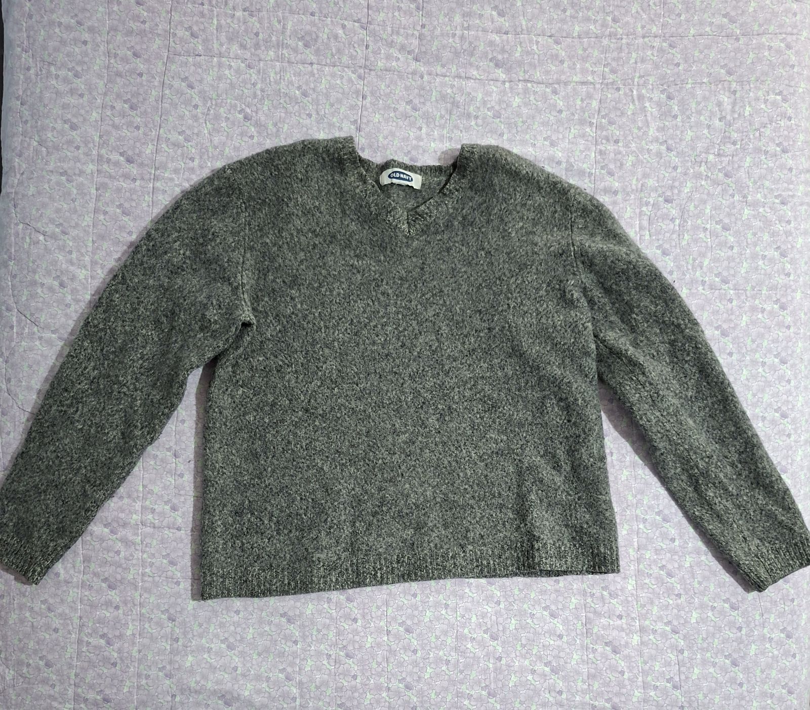 Suéter de lana gris Old Navy