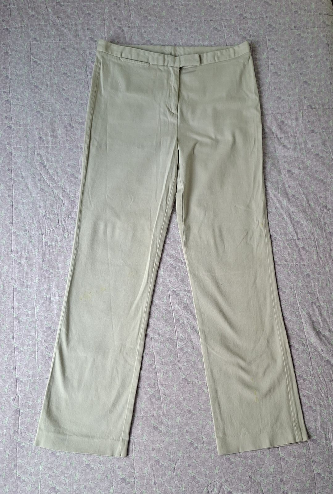 Pantalones de mujer color beige talla 12