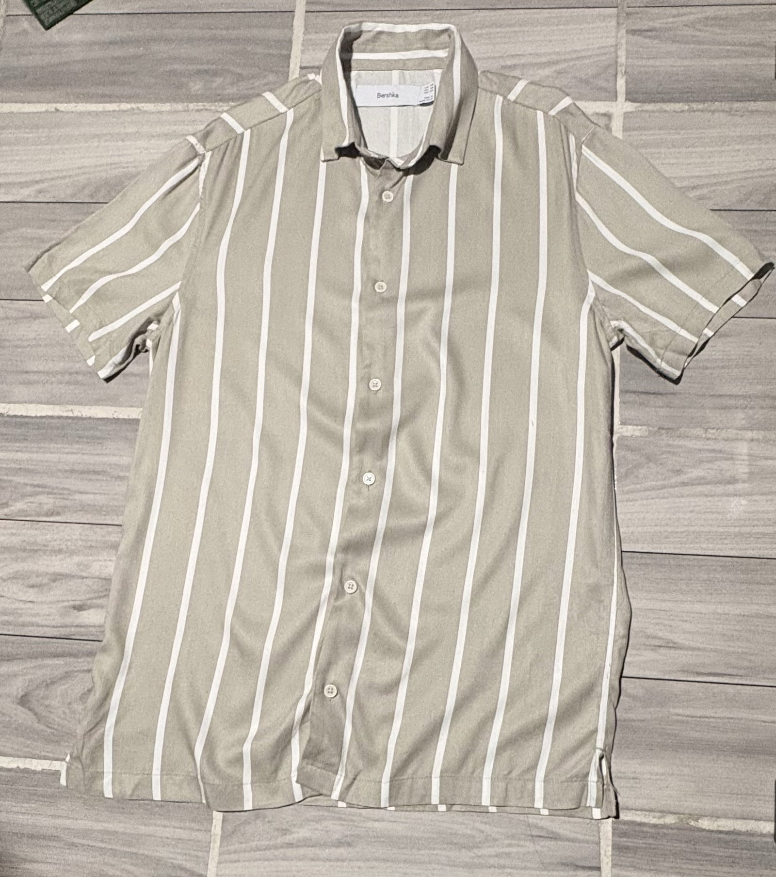 Camisa BERSHKA Talla XS a Rayas