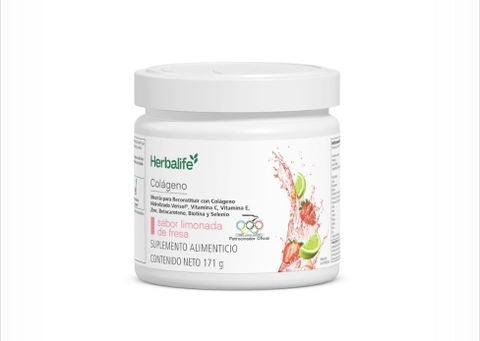 Colágeno en polvo sabor fresa Herbalife 171 g