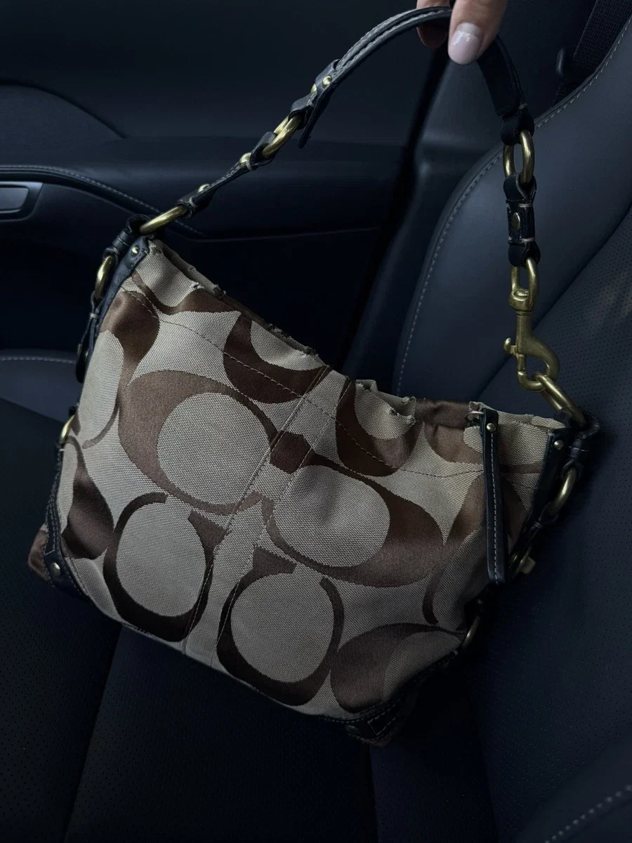 Bolso Coach Signature Carly Hobo Vintage