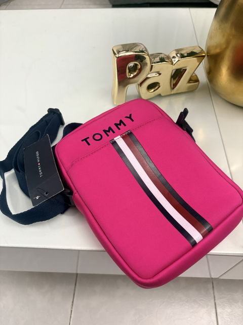 Mensajera Tommy Hilfiger Original Rosa