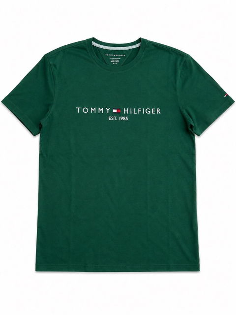 Playera Tommy Hilfiger Verde Talla XL