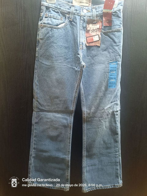 Jeans Levi's Boot Cut Talla 12 Original Nuevo