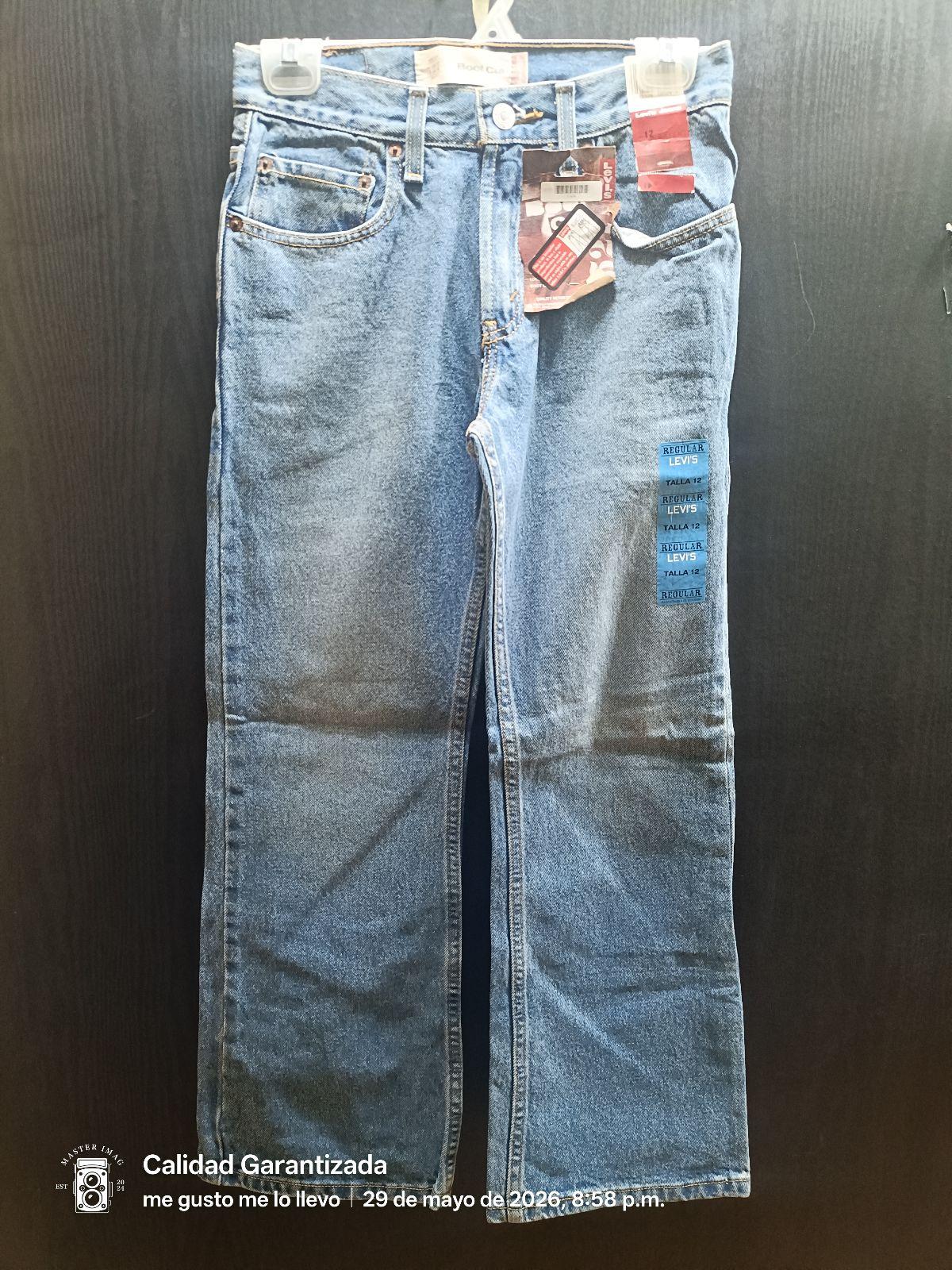 Jeans Levis Original Nuevos Talla 12