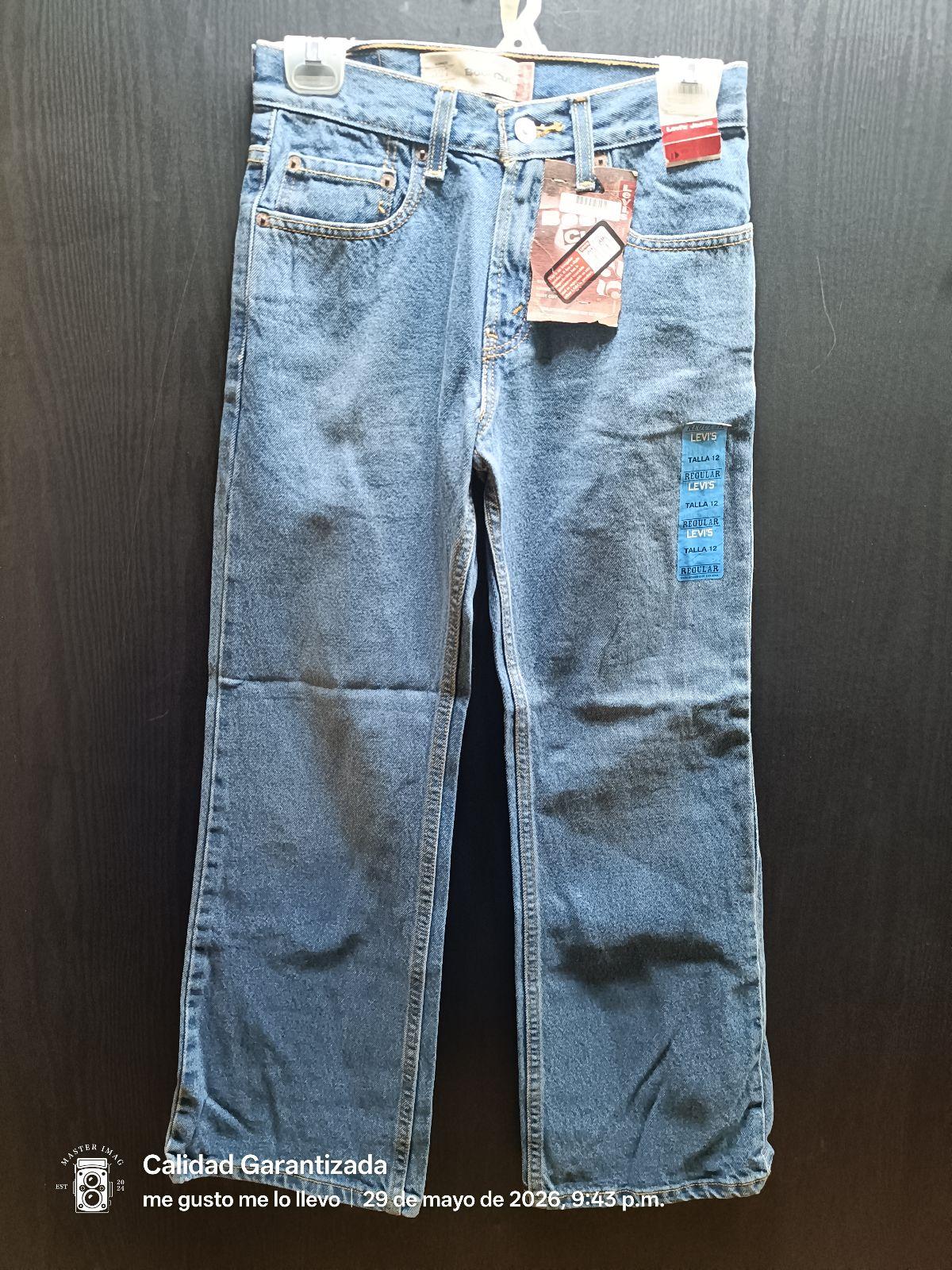 Pantalón de mezclilla Levi's 501 original